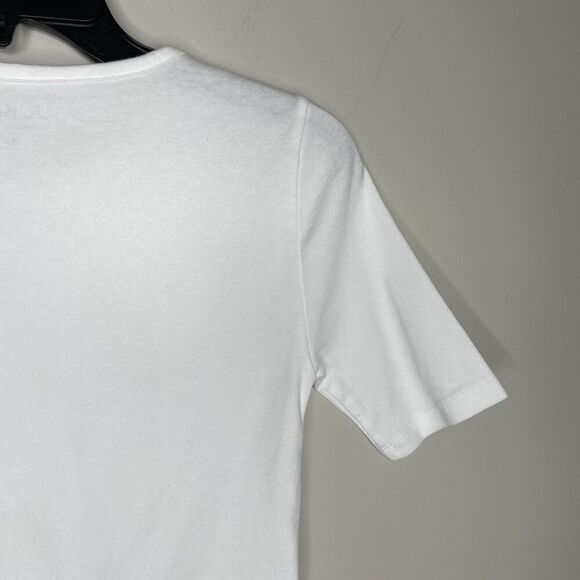 J.CREW Tee Women XS Slim Perfect Fit NEW Crisp White T-Shirt BF355 - Picture 6 of 13